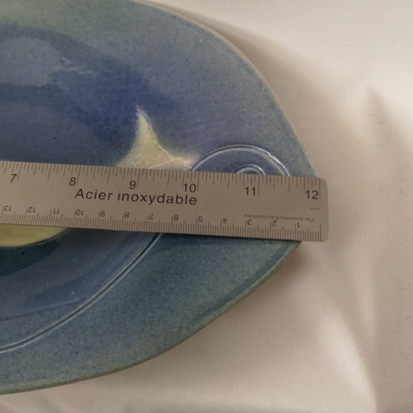 One-of-a-kind Studio Art Pottery Display, Serving or Catch-all Tray with Mermaid - Picture 7 of 8